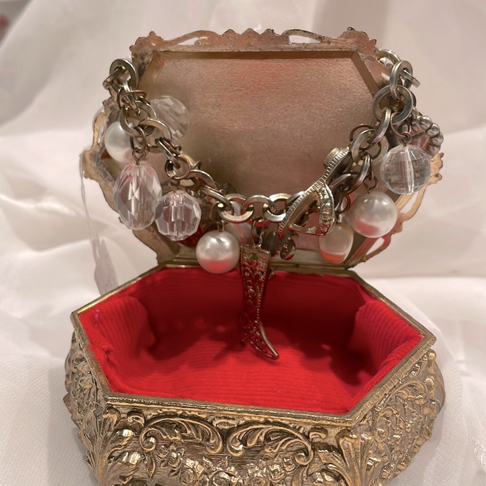 Vintage charm bracelet